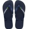 Havaianas BRASIL LOGO - Bade-Zehentrenner - Navy Blue