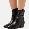 Even&Odd Cowboy-/Bikerstiefelette - Black -Modeschuhe a7b39fd4858d40459a3dcb1a8912c173