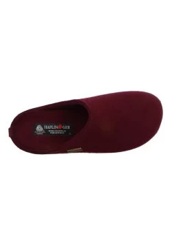 Haflinger EVEREST FUNDUS - Hausschuh - Bordeaux -Modeschuhe a81574fc33d34533919a93273e0f27f8
