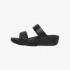 Fitflop HOTFIX - Badesandale - All Black -Modeschuhe a84c6acc3e1344ed9033cb67b707c6bc