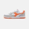 Diadora RAPTOR - Sneaker Low - White/orange Vibrant -Modeschuhe a8de22fd7e8e451aa1977ba51d14370e