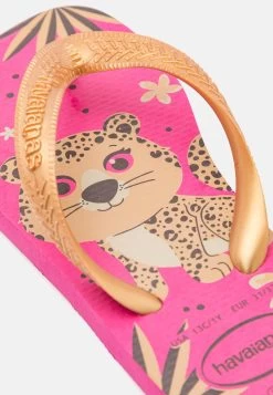 Havaianas KIDS TOP PETS - Zehentrenner - Pink Flux -Modeschuhe ab708b14672445b2b122610782c348c6