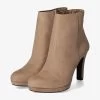 Tamaris High Heel Stiefelette - Taupe