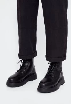 Vagabond JEFF - Schnürstiefelette - Black -Modeschuhe abba6b1ac76d44a8851b5d82785dcc6f