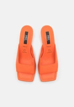 Marks & Spencer Pantolette Hoch - Tangerine -Modeschuhe ac84e2d387f54ea0ab7444fff810e890