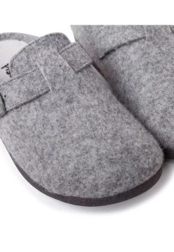 ZUECOS CASA HEBILLA PLANTA ACOLCHADA - Hausschuh - Gris -Modeschuhe ad1e5601e5944cdc9ae008d6c0e1c516