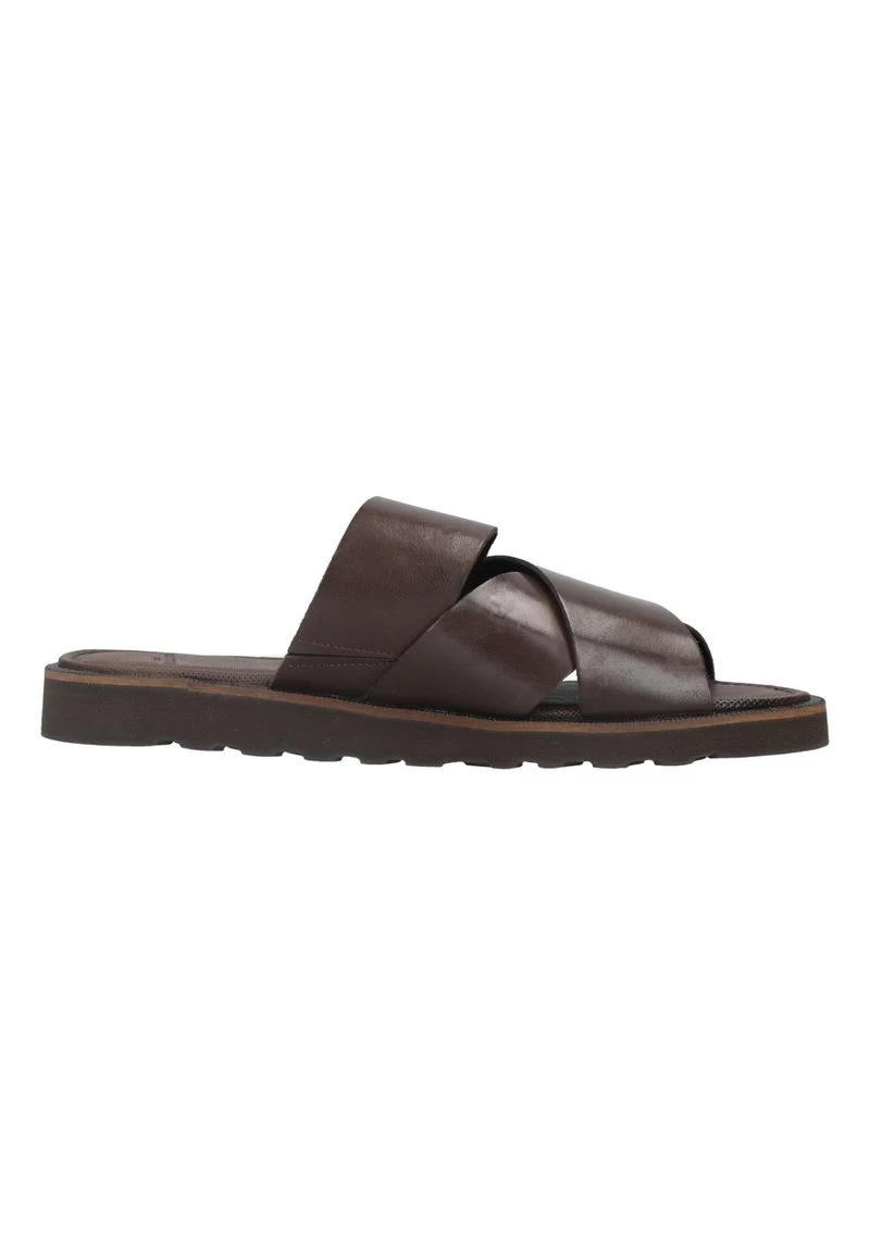 Pantolette Flach - Brown 8 Pantolette Flach - Brown – Bild 6