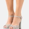 Menbur High Heel Sandalette - Silver -Modeschuhe b58555eee74c4f2ebac5f58b97a637b6