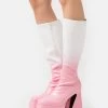 KOI FOOTWEAR Plateaustiefel - Pink 2 KOI FOOTWEAR Plateaustiefel - Pink -Modeschuhe b636ad0986b34e4399772207ee8a01bf