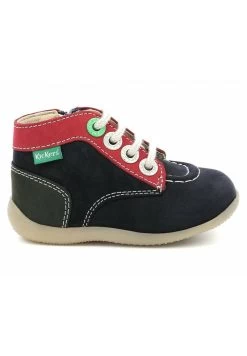 Kickers BONZIP - Lauflernschuh - Marine Rouge -Modeschuhe b70f8ad642f64b4eb0a265371c559686