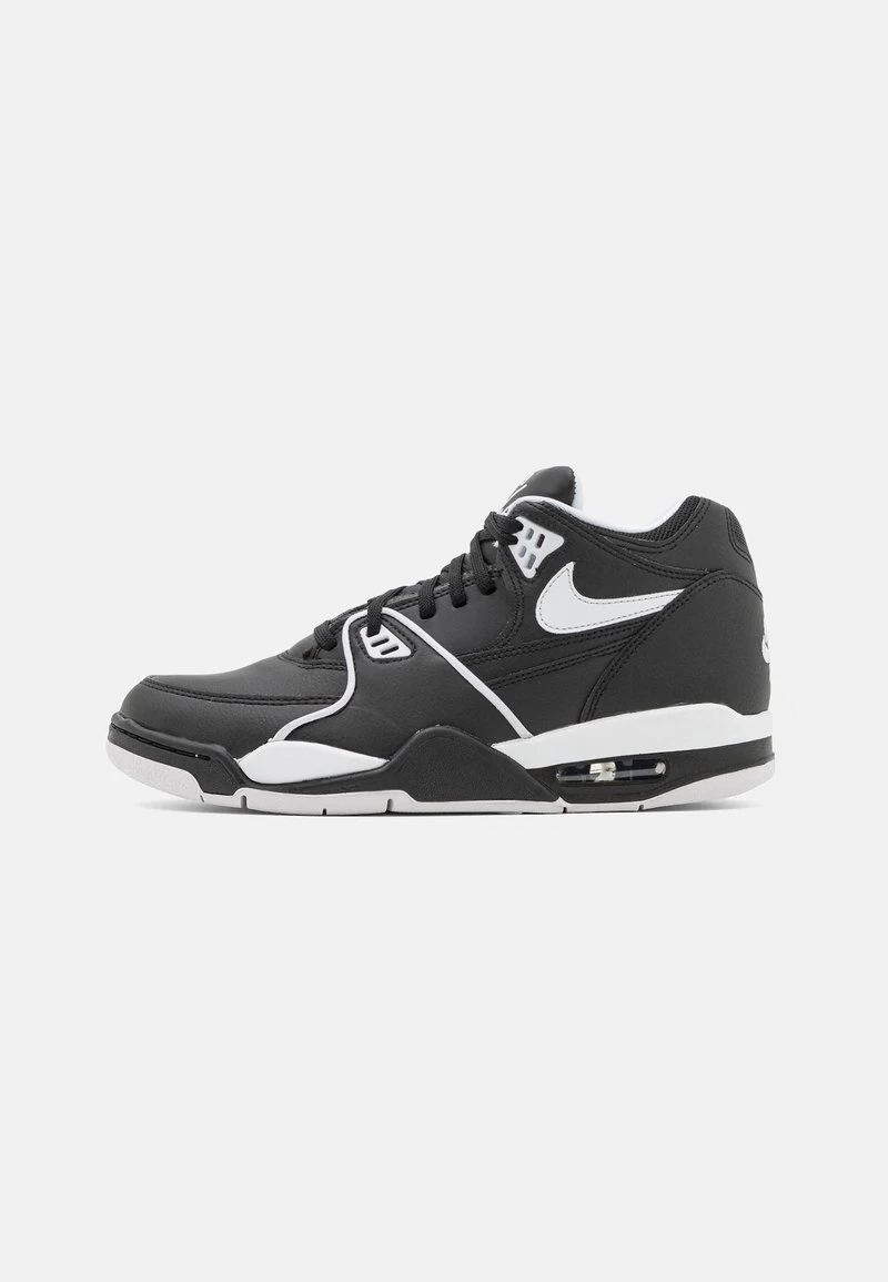 Nike Sportswear AIR FLIGHT 89 - Sneaker High - Black/white 3 Nike Sportswear AIR FLIGHT 89 - Sneaker High - Black/white