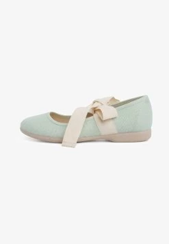 MERCEDITA CON LAZO CRUDO - Klassischer Ballerina - Menta