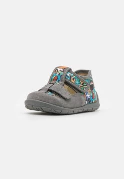 Froddo PRINTED OPEN SANDALS - Hausschuh - Grey -Modeschuhe bbfe0aa632534a7baa6c1563cea07db5