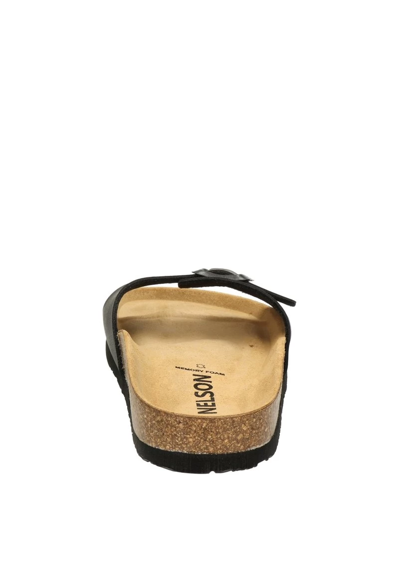 Pantolette Flach - Zwart 6 Pantolette Flach - Zwart – Bild 4