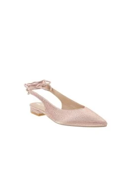 IN STRASS - Sling-Ballerina - Champagne -Modeschuhe bd893caee49d4a1fa9aef70c56fae603