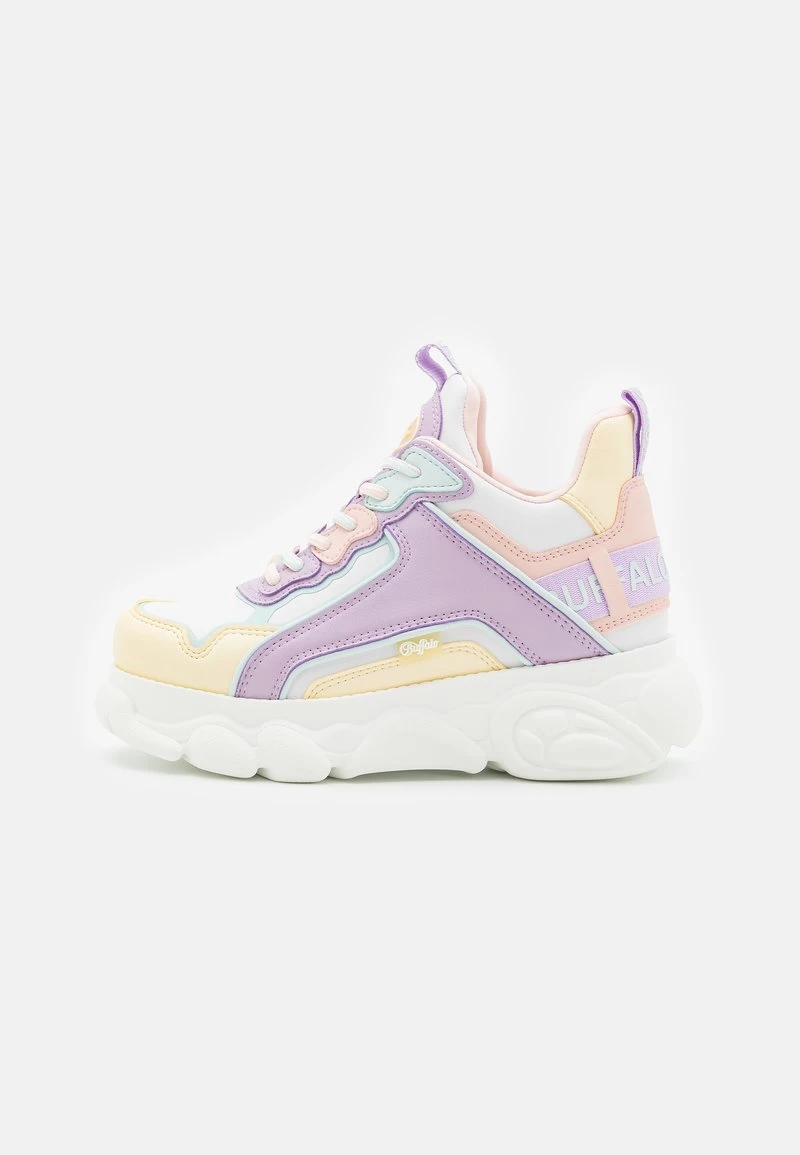 Buffalo CHAI - Sneaker Low - Off White/vanilla/purple 4 Buffalo CHAI - Sneaker Low - Off White/vanilla/purple – Bild 2