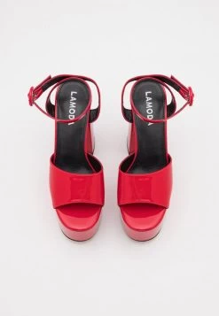 Lamoda ALL FOR YOU EXTREME - High Heel Sandalette - Red -Modeschuhe beb46e8822404e68ad604cffb7fbba0b
