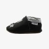 Krabbelschuh - Sterne Schwarz -Modeschuhe bf2f89d41f56480991a62ca88383ac5b