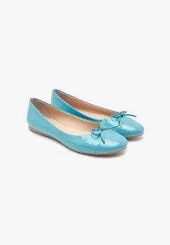 Klassischer Ballerina - Blue -Modeschuhe bf343fbe53b94980ae62813514129e35 1
