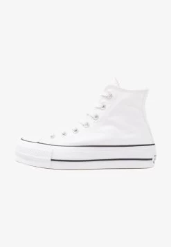 Converse CHUCK TAYLOR ALL STAR LIFT - Sneaker High - White/black 10 Converse CHUCK TAYLOR ALL STAR LIFT - Sneaker High - White/black -Modeschuhe c01e0e112ca74f7890ca2a755aa9c063