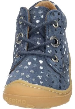 DOTS - Sportlicher Schnürer - Blau -Modeschuhe c2d2fa7cf3a74824896f363212bbbc79
