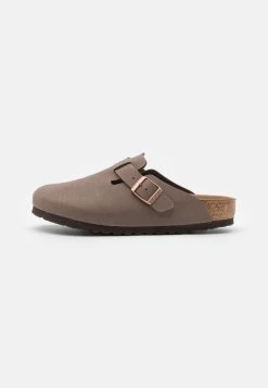Birkenstock BOSTON BFBC EARTHY VEGAN - Hausschuh - Mocca