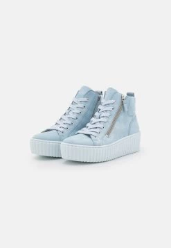 Gabor Sneaker High - Sky/lightblue -Modeschuhe c4de36f68a8c4eefa7873b66e165e153