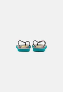 Havaianas TOP LOGOMANIA COLORS UNISEX - Bade-Zehentrenner - Green -Modeschuhe c6ad0d56a399476f902343bf66ae8024