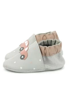 ROBEEZ WELCOMEHOME - Krabbelschuh - Gris -Modeschuhe c72733aa892841419597add34f7860e2