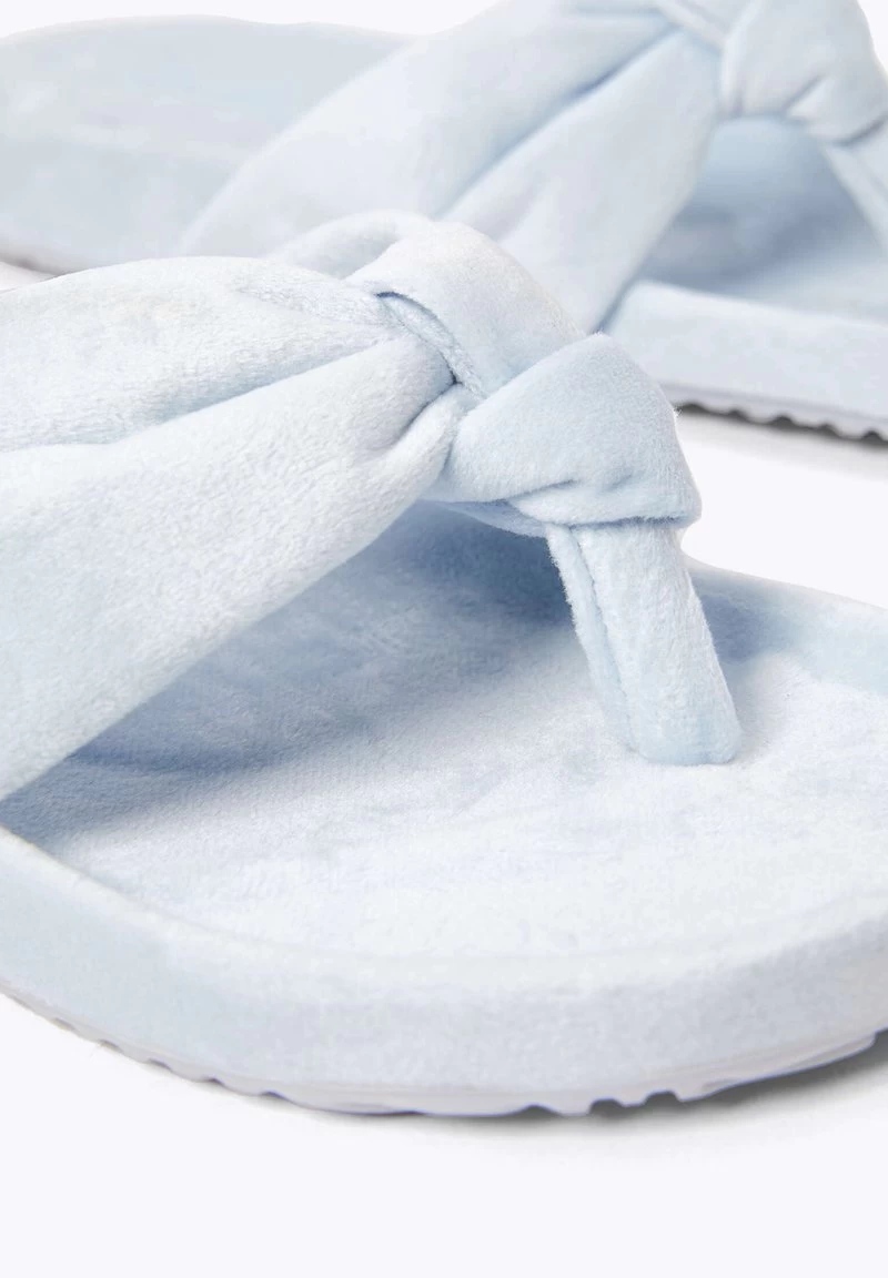 Oysho SLIM KNOT - Bade-Zehentrenner - Blue 8 Oysho SLIM KNOT - Bade-Zehentrenner - Blue – Bild 6