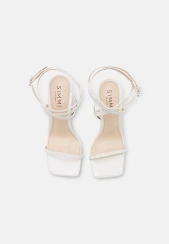 BLOOM - High Heel Sandalette - White -Modeschuhe c77840c5e11c49198baf1d2f10cd0e24