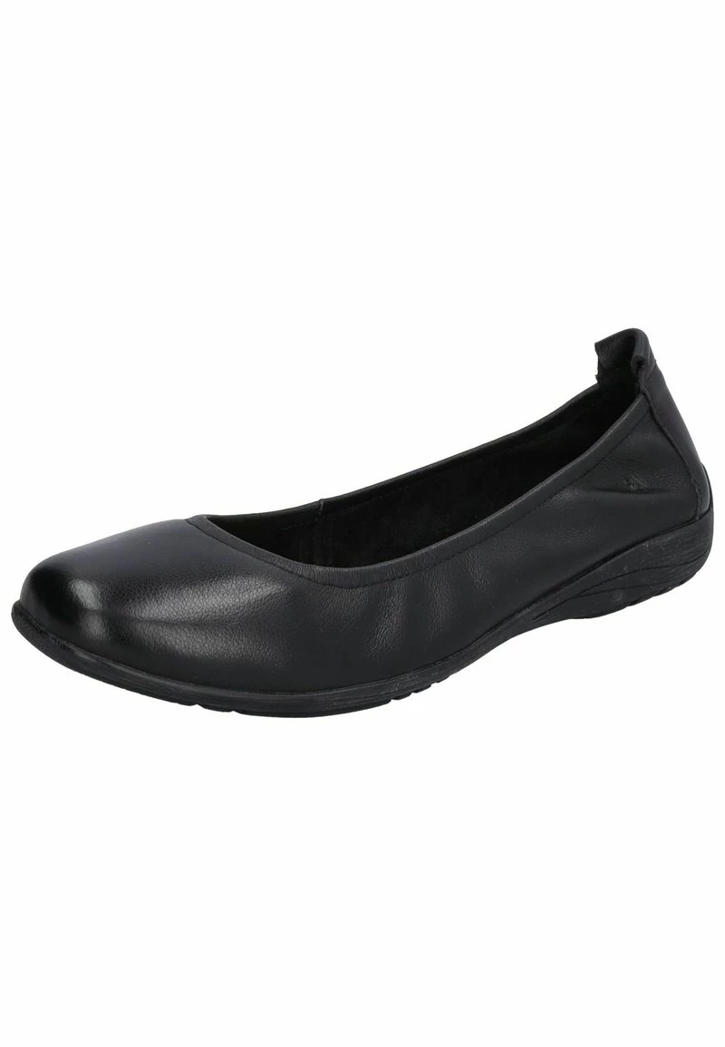 Josef Seibel FENJA OCEAN - Faltbarer Ballerina - Black Black 4 Josef Seibel FENJA OCEAN - Faltbarer Ballerina - Black Black – Bild 2