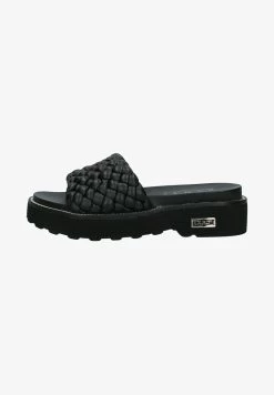 Cult Pantolette Flach - Nero