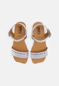 MM6 Maison Margiela Riemensandalette - Silver -Modeschuhe cb8b4e6fe4ad4e42a622be70268af5d9
