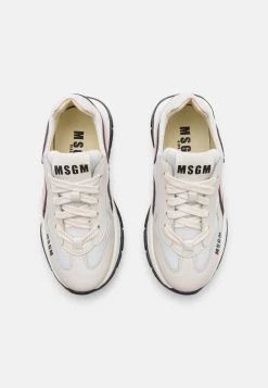 MSGM UNISEX - Sneaker Low - White/pink -Modeschuhe cbe385b1da624f828a5d1a94be3921d6