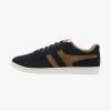 Gola EQUIPE - Sneaker Low - Navy/tobacco -Modeschuhe cd1fbff9279544c4a22018bf62f2761b