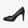 S.Oliver Plateaupumps - Black Nappa