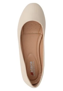 FLACH - Klassischer Ballerina - Natur -Modeschuhe ceef446387e24b5a867bcaa4d6c23b98