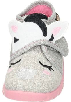 Klettschuh - Hellgrau -Modeschuhe cef2598d34c9461bafb1db72d57745e6