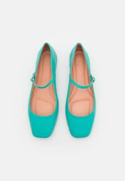 MAX & Co. LIV - Riemchenballerina - Turchese -Modeschuhe cfa90b098281483e8d3099162e11c3d3