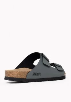 Pantolette Flach - Dark Grey -Modeschuhe d09df0ef860648a2bc209b5a5f075fa3