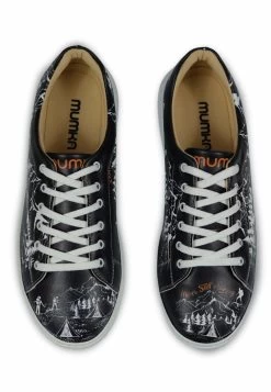 CAMPING - Sneaker Low - Black -Modeschuhe d14bb5b8a27544dfa8c3f3ce3756c0c6