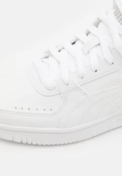 Puma REBOUND UNISEX - Sneaker High - White/limestone -Modeschuhe d23b2ef3da2c4b40aacdca932d38f714