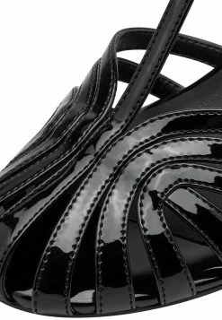 Tamaris High Heel Sandalette - Black Patent -Modeschuhe d35453fb5cf447a19e4af34b8d97df81