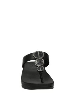 Fitflop HALO - Zehentrenner - Zwart -Modeschuhe d734107951734ddab10466fa3c89525d