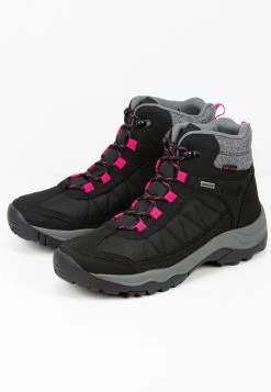 LICO RANDERS - Snowboot/Winterstiefel - Schwarz Pink -Modeschuhe d84ffbb84fa64873ab46738a8fa29491