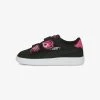 Puma SMASH - Lauflernschuh - Black Glowing Pink Silver -Modeschuhe d8b5149f5aa147de9811b131095eb126