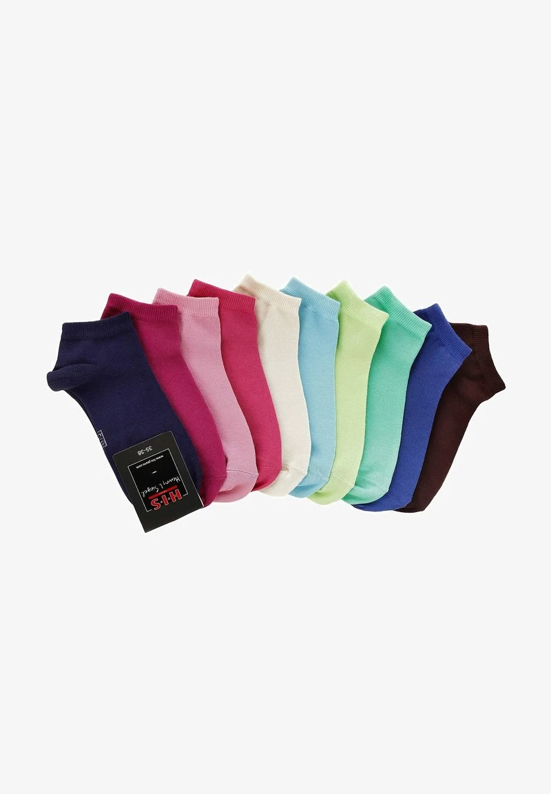 H.I.S 10 PAAR - SNEAKERSOCKEN - Schuhsohle/Fußbett - Multicoloured 8 H.I.S 10 PAAR - SNEAKERSOCKEN - Schuhsohle/Fußbett - Multicoloured – Bild 6
