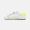 Philippe Model UNISEX - Sneaker Low - White/neon Yellow -Modeschuhe d92d2e900171455d93fdbf9613a3a0b8