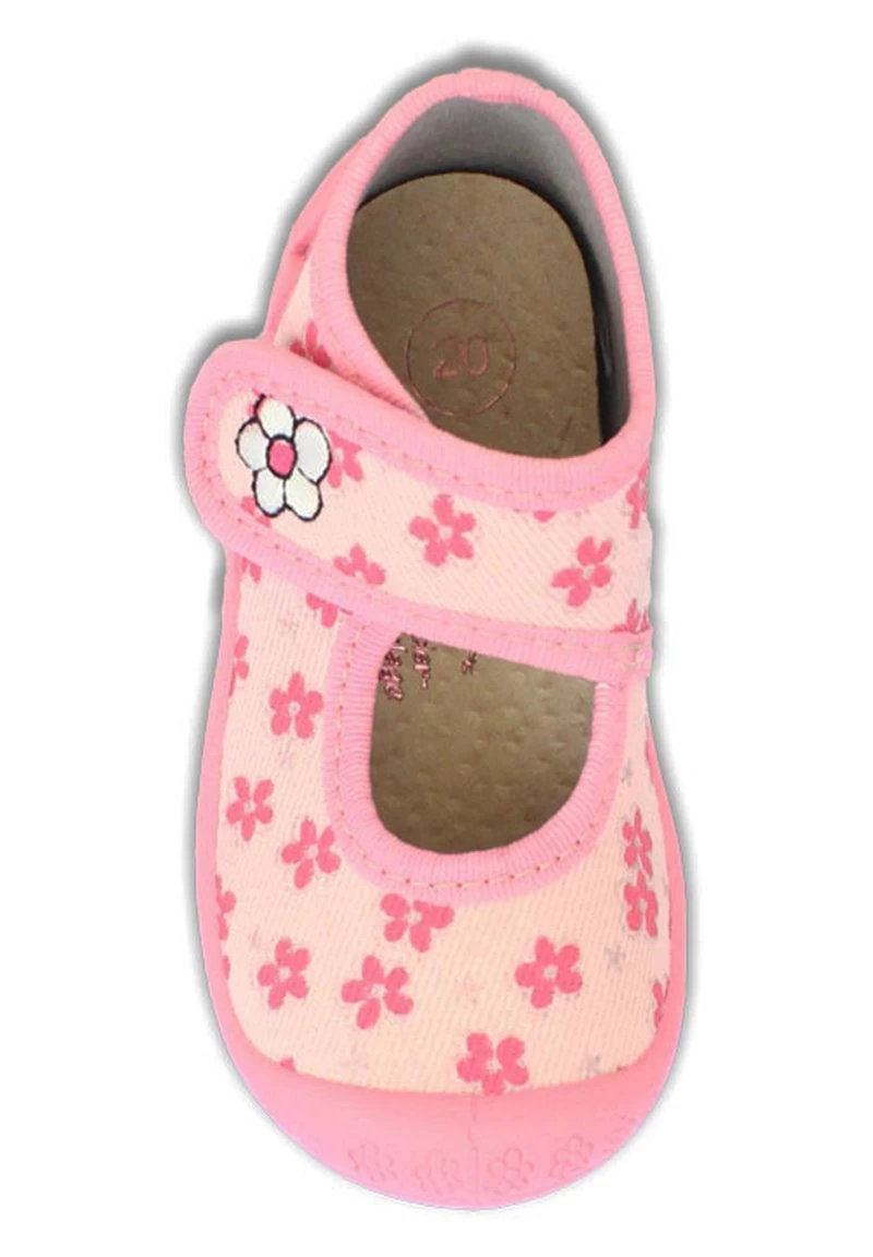 Beck LITTLE FLOWER - Hausschuh - Rosa 5 Beck LITTLE FLOWER - Hausschuh - Rosa – Bild 3